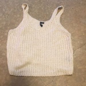 Crocheted tank